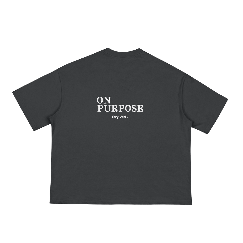 Boxy T-shirt - On Purpose