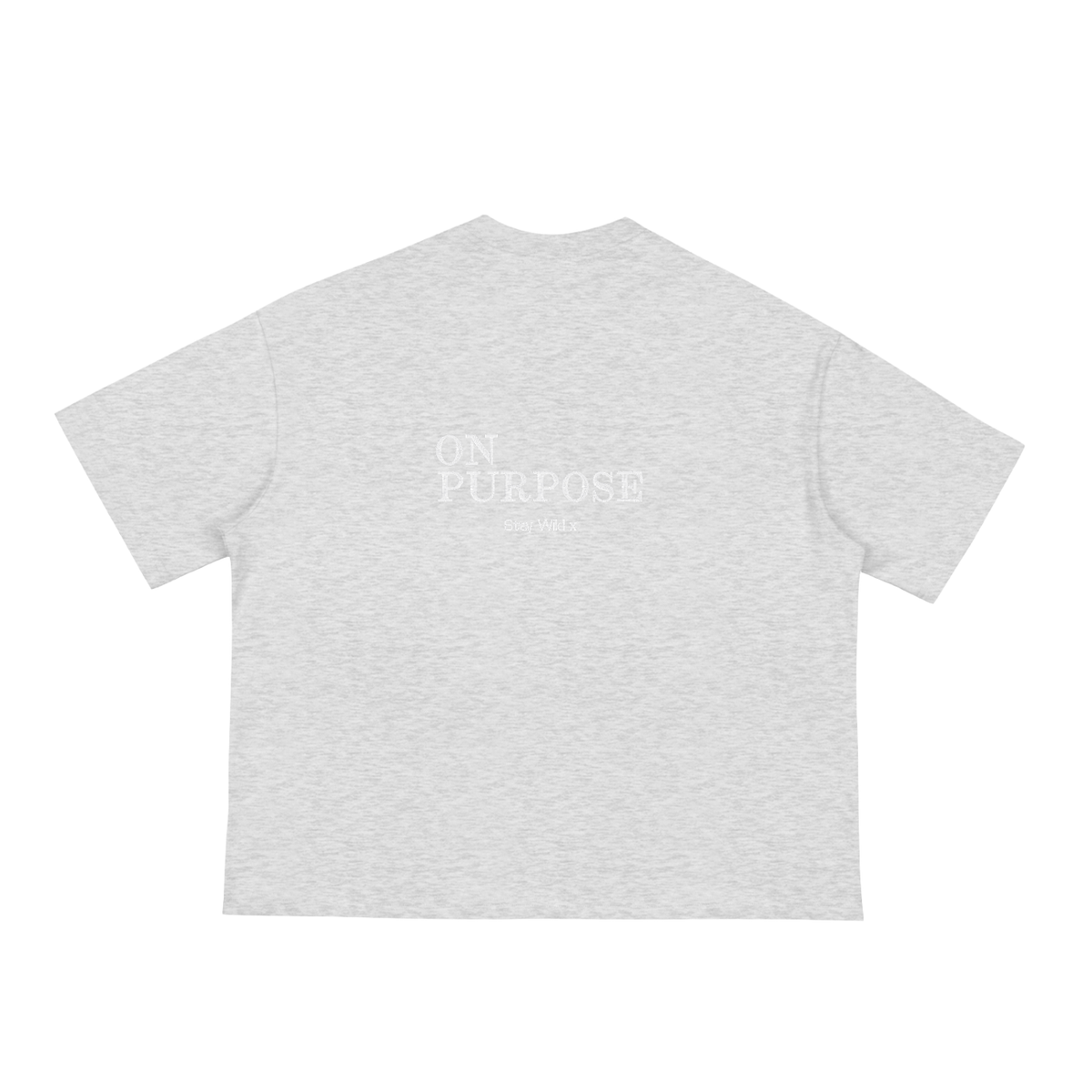 Boxy T-shirt - On Purpose