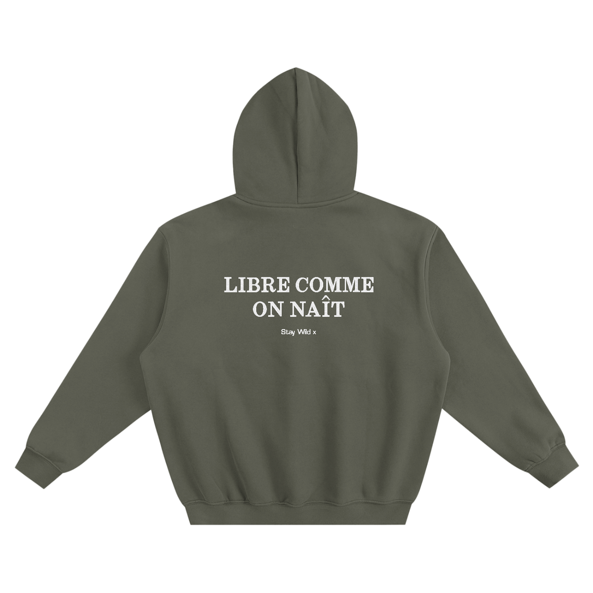 Hoodie - Libre Comme On Naît