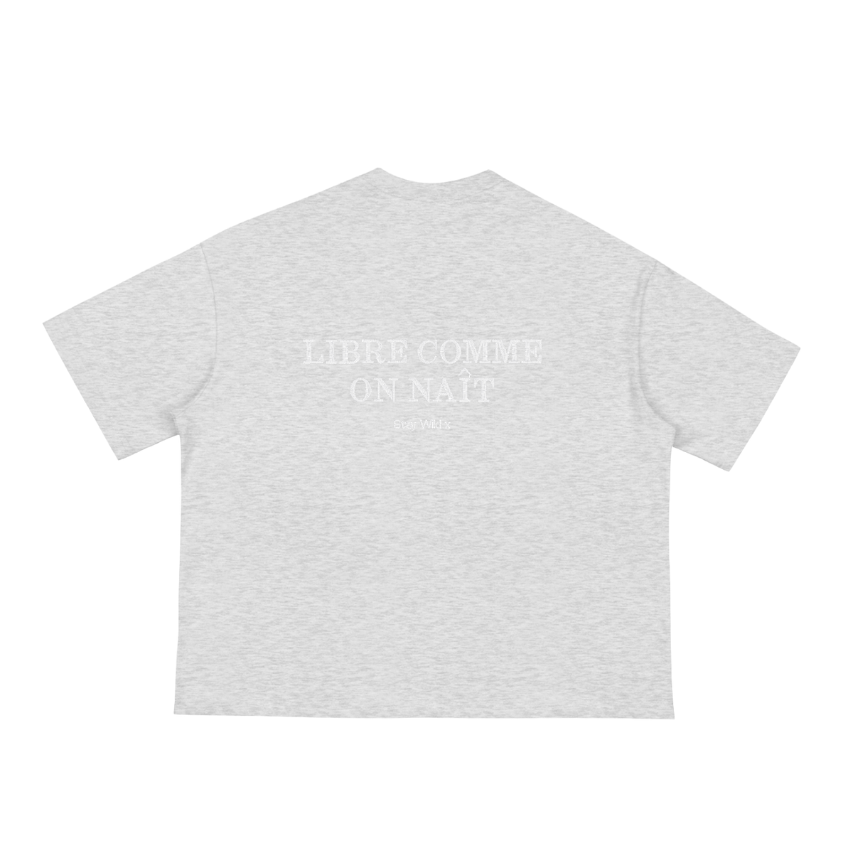 Boxy T-Shirt - Free As We Are Born